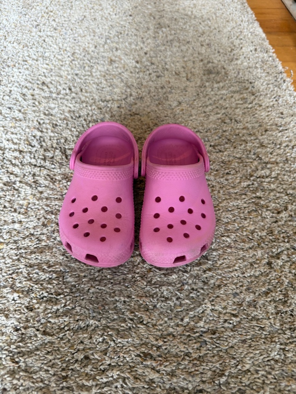 CROCS Kids Pink Classic Clog